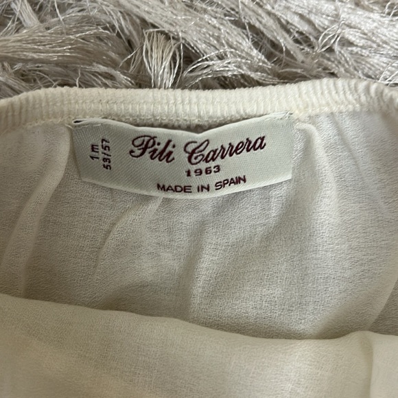 NWT Pili Carrera Heirloom Christening Baptism Gown w/Matching Bonnet&Bloomers 1M - Picture 5 of 14